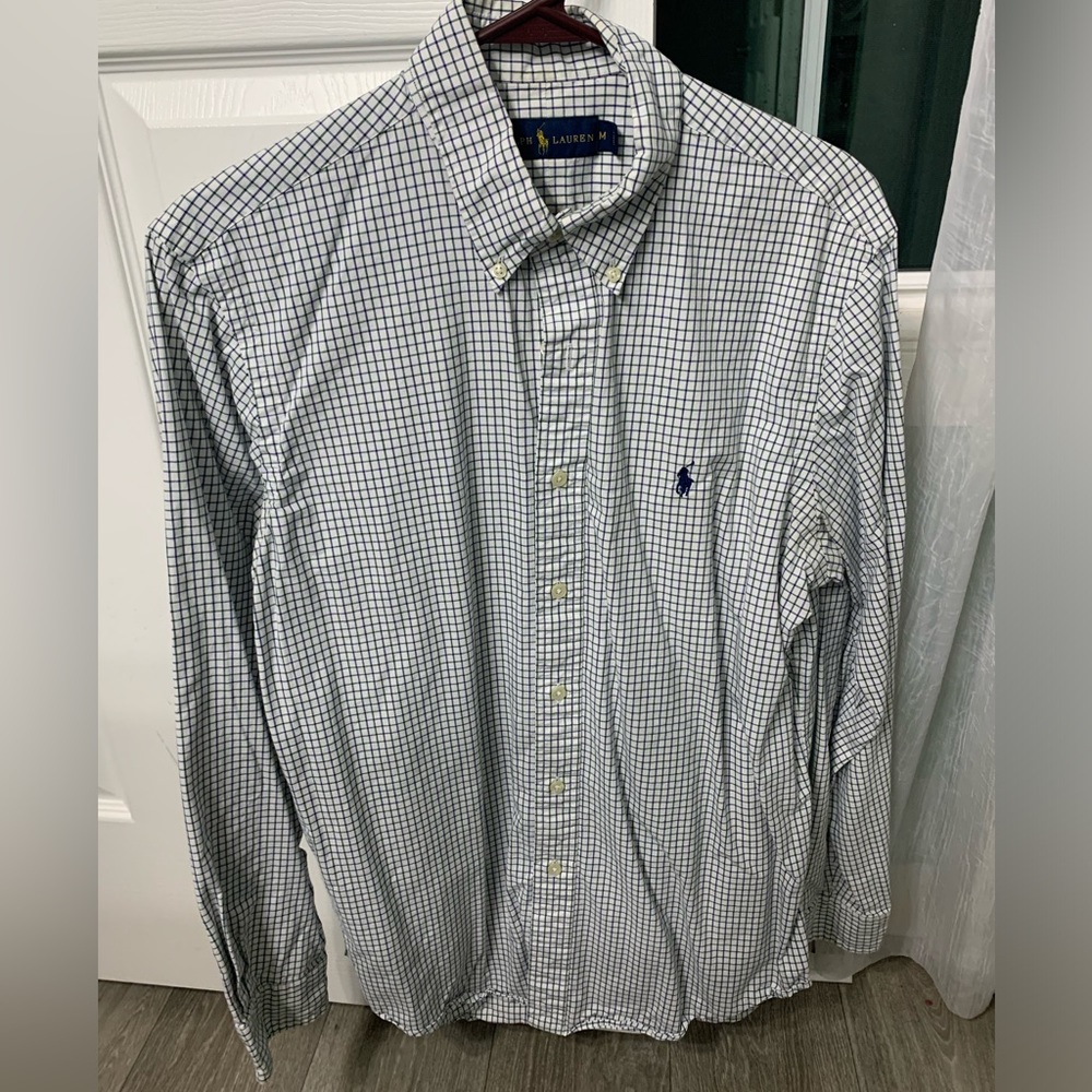 Ralph Lauren plaid button down.